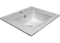 Тумба с раковиной SanVit Кубэ мини 50 в цвете Ral подвесная Белый глянец арт-kkubemini — фото 5, Тумбы с раковиной