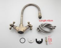 Смеситель для кухни Frap H19-4 Бронза арт-F4319-4 — фото 7, Смесители для кухни