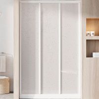 Душевая дверь Ravak Supernova ASDP3-90 профиль Белый витраж пластик Pearl арт-00V701R211 — фото 2, Раздвижные душевые двери