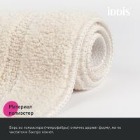 Коврик для туалета Iddis Promo 45х45 Бежевый арт-PTLT01Mi12 — фото 2, Коврики для ванной комнаты