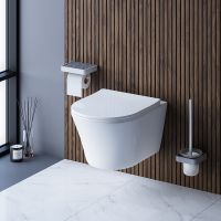 Унитаз Damixa Skyline подвесной с сиденьем Микролифт арт-DX35C1700SC — фото 2, Подвесные унитазы