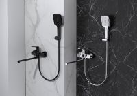 Смеситель для ванны Splenka универсальный Черный матовый арт-S30.22.06 — фото 3, Смеситель для ванны