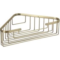 Полка корзина Veragio Basket угловая Бронза арт-VR.GFT-9039.BR — фото 1, Полки для ванной и душа