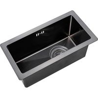 Кухонная мойка ZorG Grafit Графит арт-PVD 2344 GRAFIT — фото 1, Кухонные мойки