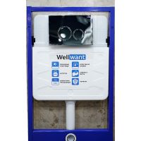 Инсталляция WellWant Standart 50 для унитаза с клавишей смыва Хром глянцевый арт-WWISI1110B — фото 4, Инсталляции для унитазов