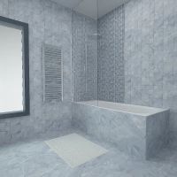 Керамическая мозаика Керлайф Onice Blu 30х30 см арт-921660 — фото 3, Мозаика