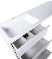 Товар: Тумба с раковиной Orange Optima 130 Белый глянец арт-OP-70TUW+RAL - фото 5 Тумба с раковиной Orange Optima 130 Белый глянец арт-OP-70TUW+RAL — фото 5, Тумбы с раковиной