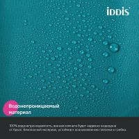 Штора для ванны Iddis Promo 180х200 Темно-зеленая арт-P04PE18i11 — фото 4, Шторы для ванной