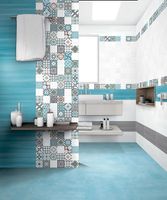 Керамическая плитка I.Tiles Charme Cristal Muretto Grigio/Azzuro настенная 20х60 см арт-CHA26MGA — фото 2, Керамическая плитка