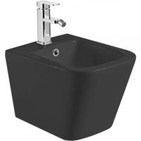 Биде WeltWasser Gelbach 005 MT-BL подвесное Черное матовое арт-10000003757 — фото 1, Биде подвесные