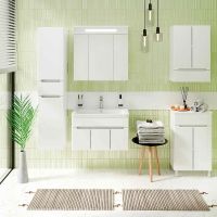 Тумба под раковину Runo Парма 75 подвесная Белая арт-00-00001039 — фото 5, Тумбы под раковину