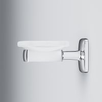 Мыльница AM.PM Gem Хром Белая арт-A9034200 — фото 3, Мыльницы