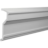 Товар: Карниз Европласт 2000x365x108 мм арт-4.81.002 - фото 1 Карниз Европласт 2000x365x108 мм арт-4.81.002 — фото 1, Фасадный декор