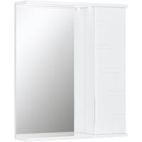 Зеркало со шкафом Volna Joli 60 R с подсветкой Белое арт-zsJOLI60.R-01 — фото 8, Зеркальные шкафы в ванную