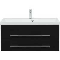 Товар: Тумба под раковину Aquanet Верона 90 подвесная Черная матовая арт-272429 - фото 3 Тумба под раковину Aquanet Верона 90 подвесная Черная матовая арт-272429 — фото 3, Тумбы под раковину