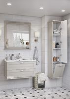 Товар: Тумба под раковину Aquaton Леон 80 подвесная Дуб белый арт-1A186301LBPS0 - фото 5 Тумба под раковину Aquaton Леон 80 подвесная Дуб белый арт-1A186301LBPS0 — фото 5, Тумбы под раковину