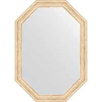 Зеркало Evoform Octagon 49x69 в багетной раме - Слоновая кость 51 мм арт-BY 7017 — фото 1, Зеркала в ванную комнату