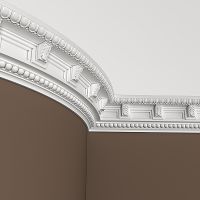 Карниз гибкий Европласт 1.50.169 2000x102x95 мм арт-1.50.169 (гибкий) — фото 2, Карнизы