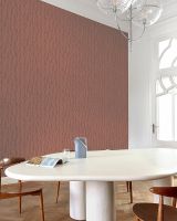 Обои Grandeco Cumaru Винил на флизелине (0,53*10,05) Красный, Листья арт-CU 3214 — фото 3, Обои для стен