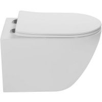 Унитаз Vincea Globo подвесной Белый с сиденьем Микролифт арт-VT1-14T — фото 3, Подвесные унитазы