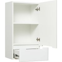 Подвесной шкаф Runo Парма 40 R Белый арт-00-00001051 — фото 2, Шкафы для ванной