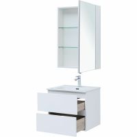 Товар: Комплект мебели для ванной Aquanet Алвита New 60 подвесной Белый матовый арт-274216 - фото 6 Комплект мебели для ванной Aquanet Алвита New 60 подвесной Белый матовый арт-274216 — фото 6, Комплекты мебели для ванной