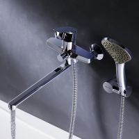 Смеситель для ванны AM.PM Gem универсальный Хром арт-F90A95000 — фото 3, Смеситель для ванны