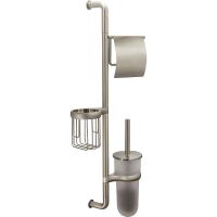 Подвесная стойка WasserKRAFT Ammer Хром матовый арт-K-1448 — фото 1, Стойки - набор держателей