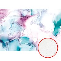 Фреска Ortograf Fluid art 21128 Фактура бархат FX Флизелин (3,9*2,7) Голубой/Сиреневый, Абстракция арт-21128 (бархат FX) — фото 1, Фрески