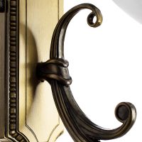 Настенный светильник Artelamp Windsor Белый Античная бронза арт-A3777AP-1AB — фото 2, Бра