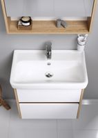 Тумба под раковину Aqwella Сити 50 Дуб канадский арт-CI0105DK — фото 3, Тумбы под раковину