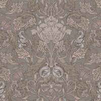 Обои LOYMINA British Style Garden Винил на флизелине (1*10,05) Коричневый, Листья арт-BRIT11 002/1 — фото 1, Обои для стен