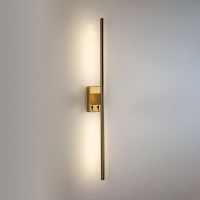 Настенный светильник Artelamp Lines Белый Полированная медь арт-A2029AP-1PB — фото 3, Бра