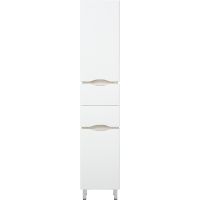 Шкаф пенал Corozo Бостон 35 Белый Антик арт-SD-00000910 — фото 1, Пеналы для ванной комнаты