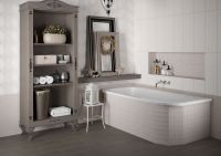 Товар: Керамический декор Cersanit Lin вставка бежевый 19,8х59,8 см арт-LN2O011DT - фото 2 Керамический декор Cersanit Lin вставка бежевый 19,8х59,8 см арт-LN2O011DT — фото 2, Керамическая плитка