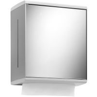 Дозатор бумажных полотенец Keuco Collection Moll 12785 010100 Серебристый Белый арт-12785010100 — фото 1, Диспенсеры бумажных полотенец