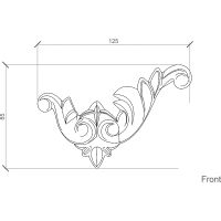 Товар: Орнамент Европласт 16x125x85 мм арт-1.60.135 - фото 2 Орнамент Европласт 16x125x85 мм арт-1.60.135 — фото 2, Колонны