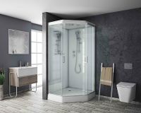 Душевая кабина Niagara Premium 90x90 NG-6001-01D без гидромассажа арт-60010114D — фото 2, Душевые кабины