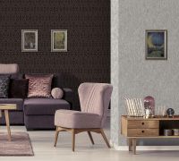 Обои Yasham Echo Винил на флизелине (1,06*10,05) Серый/Бежевый, Штукатурка арт-S-21601-2 — фото 3, Обои для стен