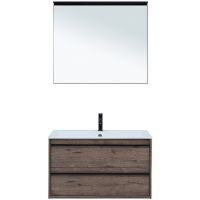 Товар: Тумба под раковину Aquanet Lino 90 подвесная Дуб веллингтон арт-253913 - фото 5 Тумба под раковину Aquanet Lino 90 подвесная Дуб веллингтон арт-253913 — фото 5, Тумбы под раковину