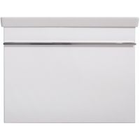 Тумба под раковину Veedi Novel 70 подвесная Белая арт-NVL700T-DR — фото 1, Тумбы под раковину