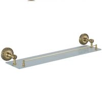 Товар: Стеклянная полка ZorG BR Бронза арт-AZR 15 BR - фото 1 Стеклянная полка ZorG BR Бронза арт-AZR 15 BR — фото 1, Полки для ванной и душа