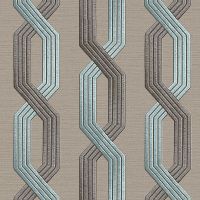 Обои Alessandro Allori Grace Винил на флизелине (1,06*10,05) Бежевый/Синий, Линии арт-1806-5 — фото 1, Обои для стен