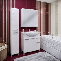 Товар: Шкаф пенал Runo Эрика 30 Белый арт-УТ000003637 - фото 4 Шкаф пенал Runo Эрика 30 Белый арт-УТ000003637 — фото 4, Пеналы для ванной комнаты