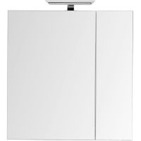 Зеркальный шкаф Aquanet Йорк 85 Белый арт-202089 — фото 3, Зеркальные шкафы в ванную