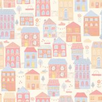 Обои детские Alessandro Allori Dolce Vita Винил на флизелине (1.06*10,05) Разноцветный, Мультимедия арт-2407-2 — фото 1, Обои для стен