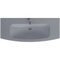 Раковина Jacob Delafon Nona 120 Серая арт-EB1886RU-DE4 — фото 1, Раковины встраиваемые сверху