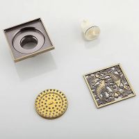 Душевой трап Gappo с решеткой Бронза арт-G81002-4 — фото 3, Трапы для душа