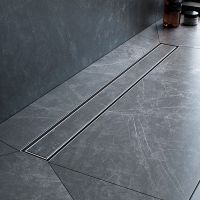 Душевой лоток AM.PM MasterFlow 70 с решеткой Хром матовый / под плитку Tile арт-W01SC-U11-070-04SB — фото 11, Душевые лотки