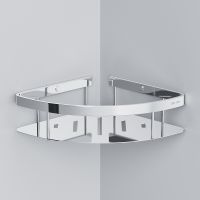 Товар: Полка корзина AM.PM Sense L угловая Хром арт-A7454100 - фото 3 Полка корзина AM.PM Sense L угловая Хром арт-A7454100 — фото 3, Полки для ванной и душа